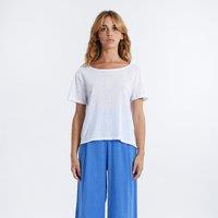 Twist Back T-Shirt with Short Sleeves