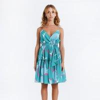 Printed Mini Cami Dress
