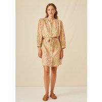 Floral Cotton Shirt Dress