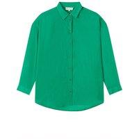 Menthe Cotton Shirt with Long Sleeves