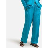 Shaning Wide Leg Trousers, Low Rise