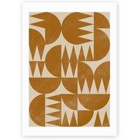 Woodblock Pattern by Alisa Galitsyna