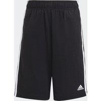 Cotton Fleece Sports Shorts with Logo Print