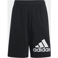 Cotton Fleece Sports Shorts with Logo Print