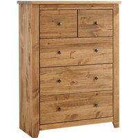 Classic Pine Chest with 5 Drawers