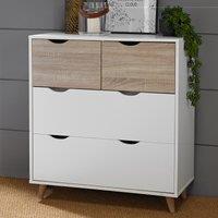 Scandi Chest of 4 drawers