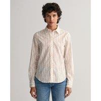 Striped Cotton Shirt with Long Sleeves