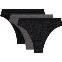 Pack of 3 Les Pockets Thongs in Cotton