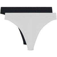 Pack of 2 Les Pockets Seamless Thongs