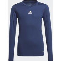 Logo Print V-Neck T-Shirt with Long Sleeves