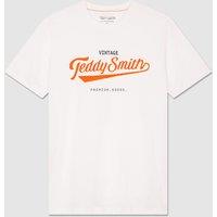Logo Print Cotton T-Shirt with Short Sleeves