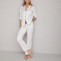 Cotton Satin Grandad Pyjamas