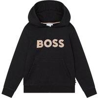 Embroidered Logo Hoodie in Cotton Mix