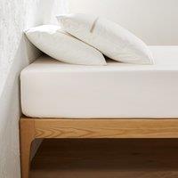 Aubagne 100% Cotton Percale 200 Thread Count Fitted Sheet