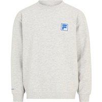 Logo Print Sweatshirt in Cotton Mix with Crew Neck