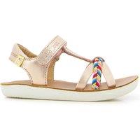 Kids Goa Salome Sandals in Leather with Touch 'n' Close Fastening