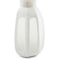 Athelis Frosted Opaque Glass Vase