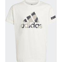 Logo Print Cotton T-Shirt with Short Sleeves