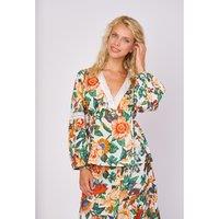 Erquy Floral Cotton Blouse