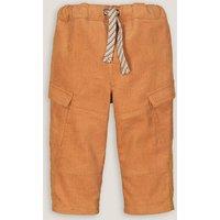 Les Signatures - Cotton Corduroy Trousers with Jersey Lining