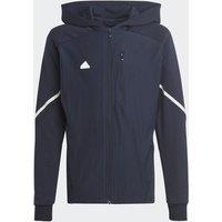 Zip-Up Hoodie in Cotton Mix
