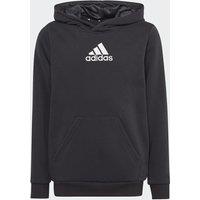 Embroidered Logo Hoodie in Cotton Mix