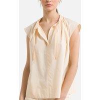 Tanger Cotton Blouse with Short Sleeves