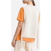 Uzel Wool Mix Tabard in Chunky Knit