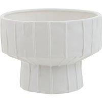 23x16cm White Ceramic Vase