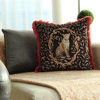 Kitraya Leopard Filled Cushion 50x50cm