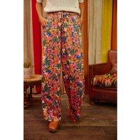 Priam Wide Leg Trousers in Floral Print