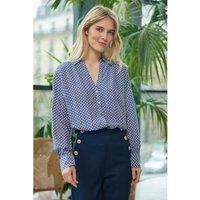 Kiko Printed Blouse with Long Sleeves