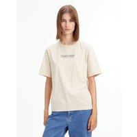 Cotton Crew Neck T-Shirt with Short Sleeves