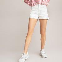Cotton High Waist Shorts