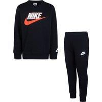 Sweatshirt/Trousers Outfit in Cotton Mix