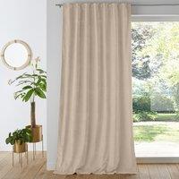 Velvet 100% Cotton Thermal Curtain with Hidden Tabs