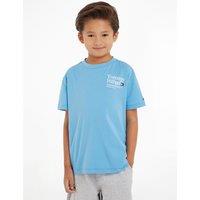 Logo Print Cotton T-Shirt with Short Sleeves