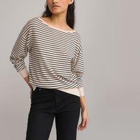 Striped Boat Neck Jumper