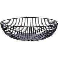 Wire Fruit Bowl in Matte Black