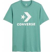 Large Star Chevron T-Shirt in Cotton with Short Sleeves