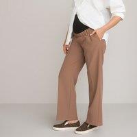 Recycled Maternity Trousers with High Bump Band, Length 29.5"