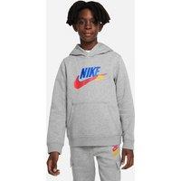 Logo Print Hoodie in Cotton Mix