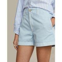 Cotton Straight Shorts