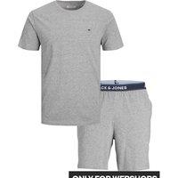 Cotton Plain Short Pyjamas with Elasticated Waist