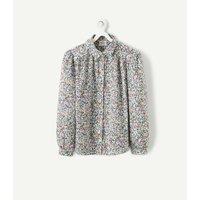 Floral Print Cotton Shirt