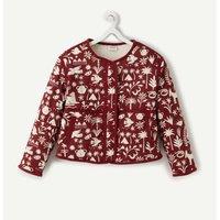 Quilted Cotton Jacket in Egyptian Print