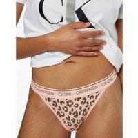 Leopard Print Tanga in Cotton Mix