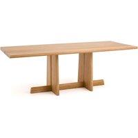 Boecy Sandblasted Solid Oak Dining Table