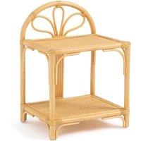 Mana Two-Tier Rattan Bedside Table