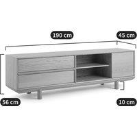 Gloria Oak TV Unit by E. Gallina